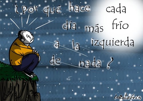 Cartoon: solo ante nada (medium) by LaRataGris tagged nada