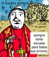 Cartoon: Perfecto (small) by LaRataGris tagged religion