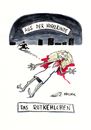 Cartoon: Das Rotkehlchen (small) by Kossak tagged vogelkunde ornithologie vögel birds gewalt violence mord murder mörder murderer killer messer knife blut blood nacht night rotkehlchen