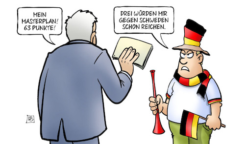 Cartoon: 63 Punkte (medium) by Harm Bengen tagged masterplan,63,punkte,seehofer,migration,flüchtlinge,asyl,unionsstreit,fussball,wm,schweden,csu,cdu,harm,bengen,cartoon,karikatur,masterplan,63,punkte,seehofer,migration,flüchtlinge,asyl,unionsstreit,fussball,wm,schweden,csu,cdu,harm,bengen,cartoon,karikatur