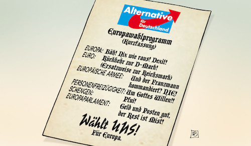 AfD-Europawahlprogramm