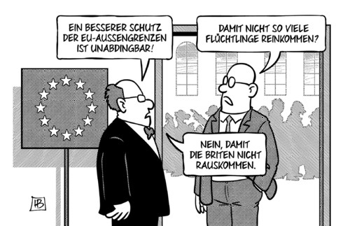 Aussengrenzen und Briten Aussengrenzen und Briten