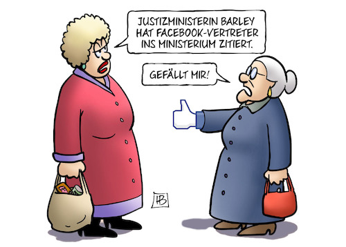 Cartoon: Barley und Facebook (medium) by Harm Bengen tagged justizministerin,barley,facebook,vertreter,ministerium,datenskandal,cambridge,analytics,susemil,gefällt,mir,haus,bengen,cartoon,karikatur,justizministerin,barley,facebook,vertreter,ministerium,datenskandal,cambridge,analytics,susemil,gefällt,mir,haus,bengen,cartoon,karikatur