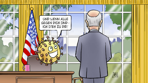 Cartoon: Biden und Corona (medium) by Harm Bengen tagged corona,virus,rückhalt,rücktritt,oval,office,usa,president,trump,biden,gesundheit,alter,wahlkampf,präsidentschaftswahl,harm,bengen,cartoon,karikatur,corona,virus,rückhalt,rücktritt,oval,office,usa,president,trump,biden,gesundheit,alter,wahlkampf,präsidentschaftswahl,harm,bengen,cartoon,karikatur