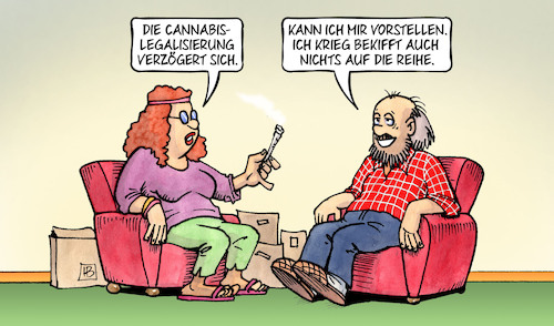 Cannabis-Verzögerung