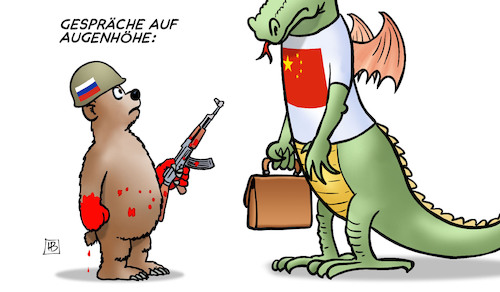 China-Russland auf Augenhöhe