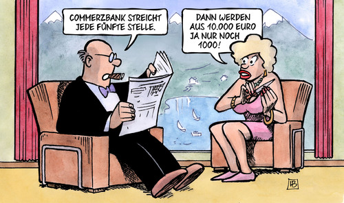 Cartoon: Commerzbank-Stellen (medium) by Harm Bengen tagged commerzbank,streicht,streichen,stellen,bank,arbeitsplatz,arbeitsplätze,reichtum,zeitung,harm,bengen,cartoon,karikatur,commerzbank,streicht,streichen,stellen,bank,arbeitsplatz,arbeitsplätze,reichtum,zeitung,harm,bengen,cartoon,karikatur