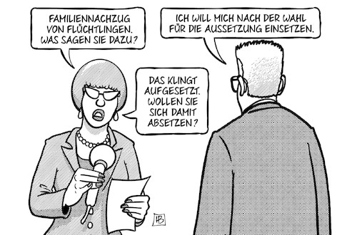 De Maiziere und Familiennachzug