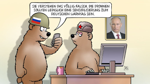 Drohnen und Warntag Drohnen und Warntag