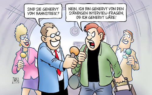 Cartoon: Genervt (medium) by Harm Bengen tagged interview,genervt,fragen,reporter,fahrgast,reisender,bahnhof,lokführer,gewerkschaft,bahn,bahnstreik,gdl,db,weselsky,harm,bengen,cartoon,karikatur,interview,genervt,fragen,reporter,fahrgast,reisender,bahnhof,lokführer,gewerkschaft,bahn,bahnstreik,gdl,db,weselsky,harm,bengen,cartoon,karikatur