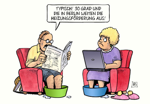 Cartoon: Heizungsförderung ausgeweitet (medium) by Harm Bengen tagged hitze,heiss,berlin,heizungsförderung,harm,bengen,cartoon,karikatur,hitze,heiss,berlin,heizungsförderung,harm,bengen,cartoon,karikatur