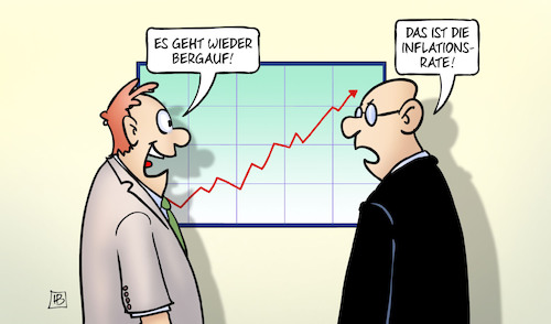 Cartoon: Inflation steigt (medium) by Harm Bengen tagged bergauf,inflationsrate,inflation,kurve,statistik,wirtschaft,bilanz,harm,bengen,cartoon,karikatur,bergauf,inflationsrate,inflation,kurve,statistik,wirtschaft,bilanz,harm,bengen,cartoon,karikatur