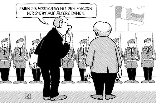 Merkel und Macron Merkel und Macron