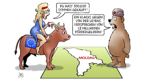 Moldau-Stimmenkauf