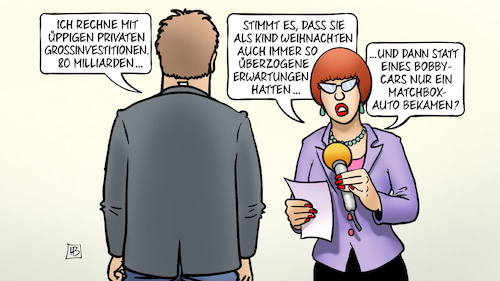 Cartoon: Optimist Habeck (medium) by Harm Bengen tagged optimist,habeck,wirtschaftsminister,konjunktur,grossinvestitionen,kind,weihnachten,erwartungen,interview,harm,bengen,cartoon,karikatur,optimist,habeck,wirtschaftsminister,konjunktur,grossinvestitionen,kind,weihnachten,erwartungen,interview,harm,bengen,cartoon,karikatur