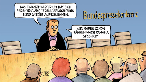 Cartoon: Panama-Flüchtlinge (medium) by Harm Bengen tagged finanzministerium,flüchtlinge,euro,fähren,offshore,firmen,briefkasten,briefkastenfirmen,steueroasen,steuerflucht,panamapapers,leaks,panama,harm,bengen,cartoon,karikatur,finanzministerium,flüchtlinge,euro,fähren,offshore,firmen,briefkasten,briefkastenfirmen,steueroasen,steuerflucht,panamapapers,leaks,panama,harm,bengen,cartoon,karikatur