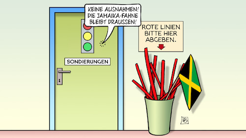 Cartoon: Rote Linien und Fahne (medium) by Harm Bengen tagged fahne,rote,linien,grüne,spd,fdp,sondierungen,bundestagswahl,ergebnis,regierungsbildung,koalition,bundeskanzler,koalitionsverhandlungen,ampel,harm,bengen,cartoon,karikatur,fahne,rote,linien,grüne,spd,fdp,sondierungen,bundestagswahl,ergebnis,regierungsbildung,koalition,bundeskanzler,koalitionsverhandlungen,ampel,harm,bengen,cartoon,karikatur