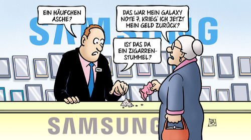 Samsung-Asche