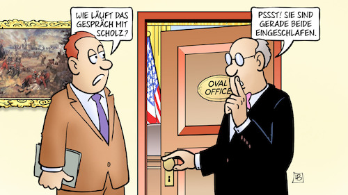 Scholz bei Biden