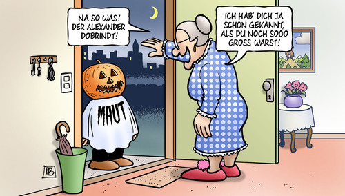 Cartoon: Schrumpfmaut (medium) by Harm Bengen tagged maut,alexander,dobrindt,verkehrsminister,geschrumpft,mautkonzept,auto,kfz,gross,kuerbis,halloween,frau,susemil,csu,bundesregierung,harm,bengen,cartoon,karikatur,maut,alexander,dobrindt,verkehrsminister,geschrumpft,mautkonzept,auto,kfz,gross,kuerbis,halloween,frau,susemil,csu,bundesregierung,harm,bengen,cartoon,karikatur