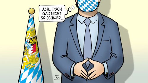 Cartoon: Soeder probt (medium) by Harm Bengen tagged söder,probe,raute,kanzlerkandidat,union,merkel,erbe,beliebtheit,corona,coronavirus,ansteckung,pandemie,epidemie,krankheit,schaden,harm,bengen,cartoon,karikatur,söder,probe,raute,kanzlerkandidat,union,merkel,erbe,beliebtheit,corona,coronavirus,ansteckung,pandemie,epidemie,krankheit,schaden,harm,bengen,cartoon,karikatur