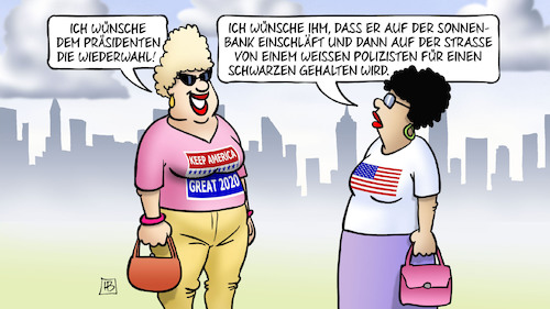 Cartoon: Sonnenbank (medium) by Harm Bengen tagged trump,frauen,präsident,wiederwahl,law,order,sonnenbank,polizisten,schwarze,rassismus,polizeigewalt,kenoshas,harm,bengen,cartoon,karikatur,trump,frauen,präsident,wiederwahl,law,order,sonnenbank,polizisten,schwarze,rassismus,polizeigewalt,kenoshas,harm,bengen,cartoon,karikatur