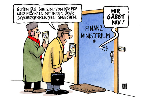 Cartoon: Steuersenkung (medium) by Harm Bengen tagged steuersenkung,steuererleichterung,steuer,steuererhöhung,wahlversprechen,koalition,krise,routine,cdu,csu,fdp,westerwelle,merkel,schäuble,finanzminister,schwabe,zeugen,jehova,tür,sammeln,hausieren,steuersenkung,steuererleichterung,steuer,steuererhöhung,wahlversprechen,koalition,krise,routine,cdu,csu,westerwelle,merkel,schäuble,finanzminister,schwabe,zeugen jehova,tür,sammeln,hausieren,zeugen,jehova