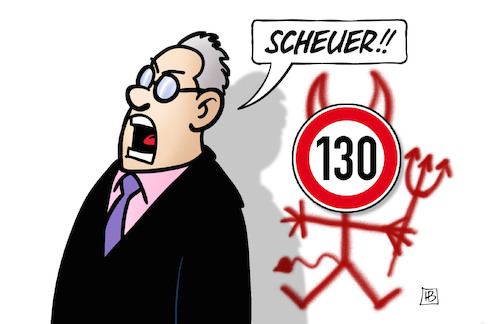 Tempolimit und Scheuer