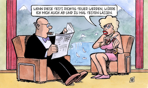 Cartoon: Tests kostenpflichtig (medium) by Harm Bengen tagged tests,kostenpflichtig,corona,reiche,reichtum,armut,geld,kapitalisten,soziales,harm,bengen,cartoon,karikatur,tests,kostenpflichtig,corona,reiche,reichtum,armut,geld,kapitalisten,soziales,harm,bengen,cartoon,karikatur