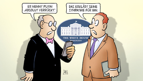 Trump-Putin-Sympathie Trump-Putin-Sympathie