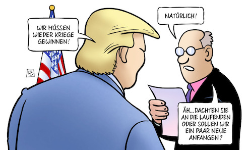 Trump und Kriege