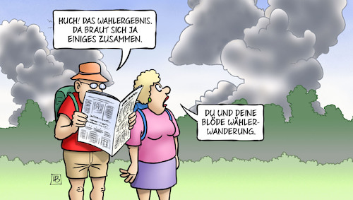 Cartoon: Wählerwanderung (medium) by Harm Bengen tagged wählerwanderung,bundestagswahl,ergebnis,wahlergebnis,harm,bengen,cartoon,karikatur,wählerwanderung,bundestagswahl,ergebnis,wahlergebnis,harm,bengen,cartoon,karikatur