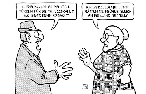 Werbung für Todesstrafe Werbung für Todesstrafe