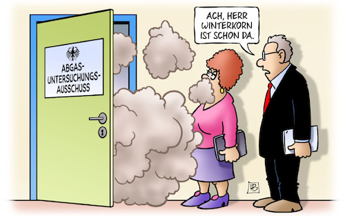 Cartoon: Winterkorn vor U-Ausschuss (medium) by Harm Bengen tagged abgas,untersuchungsausschuss,winterkorn,vw,skandal,bundestag,harm,bengen,cartoon,karikatur,abgas,untersuchungsausschuss,winterkorn,vw,skandal,bundestag,harm,bengen,cartoon,karikatur