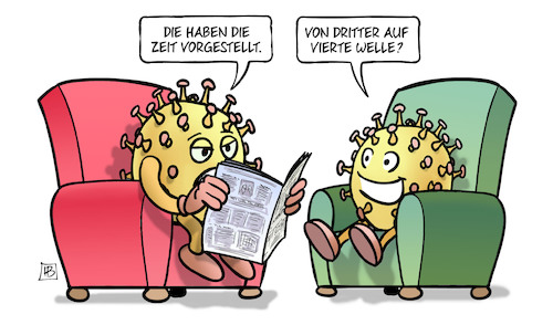 Cartoon: Zeitvorstellung (medium) by Harm Bengen tagged zeit,vorgestellt,corona,virus,viren,sessel,vierte,welle,zeitumstellung,sommerzeit,zeitung,lesen,harm,bengen,cartoon,karikatur,zeit,vorgestellt,corona,virus,viren,sessel,vierte,welle,zeitumstellung,sommerzeit,zeitung,lesen,harm,bengen,cartoon,karikatur