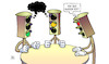 Cartoon: Ampelstreit (small) by Harm Bengen tagged ampel,streit,koaliton,spd,fdp,grüne,rot,harm,bengen,cartoon,karikatur