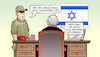 Cartoon: Babyfon (small) by Harm Bengen tagged bibi,mossad,babyfone,explodieren,soldat,netanjahu,israel,libanon,krieg,provokation,pager,explosion,mord,schreibtisch,nahost,hisbollah,harm,bengen,cartoon,karikatur