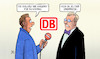 Cartoon: Bahn-Angebot (small) by Harm Bengen tagged evg,bahn,angebot,tarifverhandlungen,sparpreise,interview,harm,bengen,cartoon,karikatur