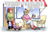 Cartoon: Baukindergeld (small) by Harm Bengen tagged kindergelderhöhung,hartz,regelsatz,angerechnung,baukindergeld,haus,arm,reich,besserverdienende,frau,kind,harm,bengen,cartoon,karikatur