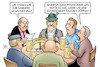 Cartoon: Cannabis und Rauchen (small) by Harm Bengen tagged cannabis,legalisierung,rauchen,bier,alkohol,stammtisch,harm,bengen,cartoon,karikatur