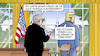 Cartoon: CIA in Venezuela (small) by Harm Bengen tagged cia,venezuela,autorisieren,putschen,morden,usa,trump,oval,office,maduro,harm,bengen,cartoon,karikatur