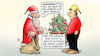 Cartoon: CO2-Preis und Klimageld (small) by Harm Bengen tagged geschenke,geld,co2,preis,klimageld,wunschzettel,weihnachten,weihnachtsmann,sack,michel,harm,bengen,cartoon,karikatur
