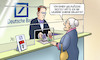 Cartoon: Deutsche Bank Geldwäsche (small) by Harm Bengen tagged deutsche,bank,geldwäsche,saubere,scheine,razzia,dreck,susemil,harm,bengen,cartoon,karikatur