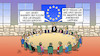 Cartoon: EU-Verteidigungsgipfel (small) by Harm Bengen tagged angriffe,russen,rüstung,amerikaner,usa,russland,verteidigungsgipfel,europa,eu,gipfel,stahlhelme,helme,sandsäcke,harm,bengen,cartoon,karikatur