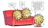 Cartoon: Feier-Obergrenzen (small) by Harm Bengen tagged feier,obergrenzen,fest,superspreader,corona,virus,sofa,bundesländern,harm,bengen,cartoon,karikatur