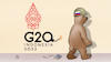 Cartoon: G20-Bombe (small) by Harm Bengen tagged baer,bombe,streichhölzer,g20,gipfel,indonesien,krieg,ukraine,russland,harm,bengen,cartoon,karikatur