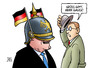 Cartoon: Gauck-Haube (small) by Harm Bengen tagged gauck,haube,pickelhaube,bundespräsident,krieg,auslandseinsätze,harm,bengen,cartoon,karikatur