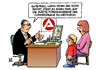 Cartoon: Hartz4 und Bankergehälter (small) by Harm Bengen tagged hartz banker gehälter bank gehalt boni bonus zahlungen regelsatz arge arbeitsamt sozial sozialhilfe armut kind kinder alleinerziehend