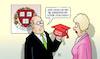 Cartoon: Harvard und Trump (small) by Harm Bengen tagged harvard,universität,trump,ehrendoktorwürde,doktorhut,maga,wissenschaftsfreiheit,repression,harm,bengen,cartoon,karikatur