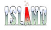 Cartoon: Island-Vulkan (small) by Harm Bengen tagged island,vulkan,ausbruch,schnee,eis,harm,bengen,cartoon,karikatur